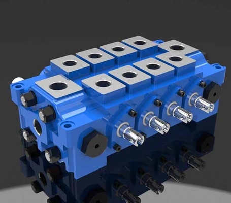 HCD の John Deere のコンバイン率の流れ 55L/min のための多数の方向制御弁